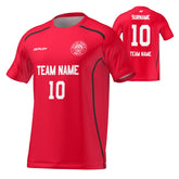 Flight Jersey Lines - Red